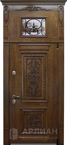 Фото «Элитная входная дверь из массива дуба №12»