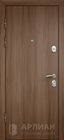 Фото №2 «Входная металлическая уличная дверь с шумоизоляцией внутри ламинат цвет орех №5»