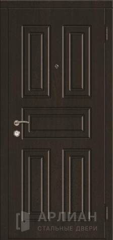 Фото «Непромерзающая дверь с терморазрывом для загородного дома цвет венге №9»