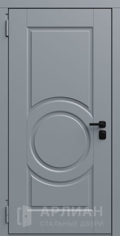 Фото №2 «Светлая входная дверь с отделкой софт №765»